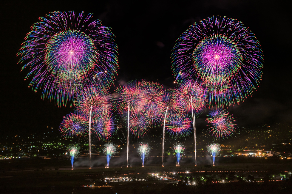 【山梨最大級】神明の花火大会